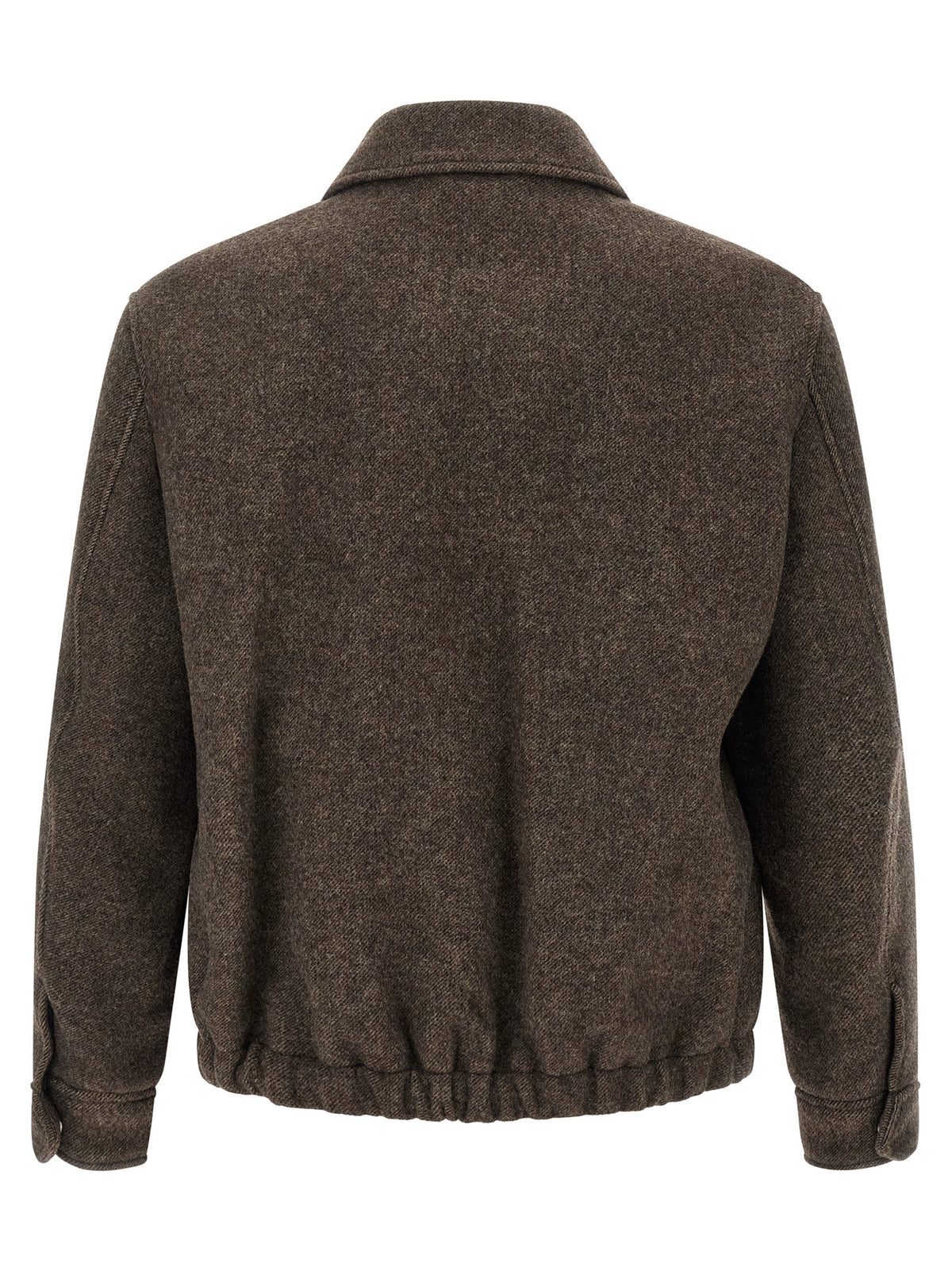 DUNST Mélange Brown Wool Jacket Brown
