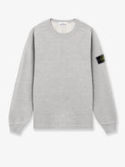 Stone Island Men's Mélange Cotton Sweatshirt Grey