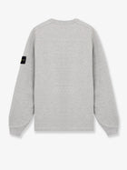 Stone Island Men's Mélange Cotton Sweatshirt Grey, view 2