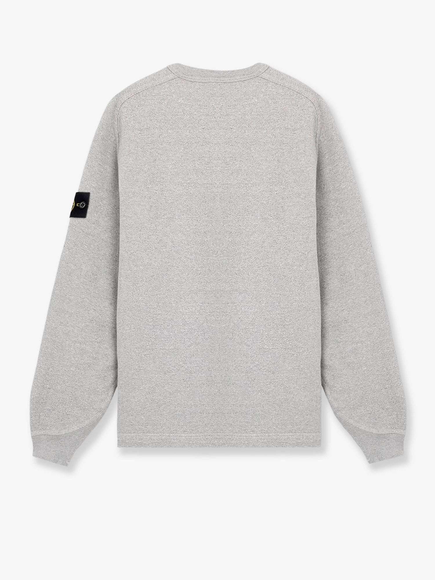 Stone Island Men's Mélange Cotton Sweatshirt Grey