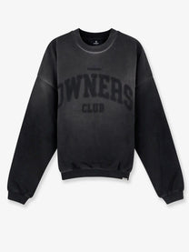 Represent Men's Melange Cotton Sweatshirt Black