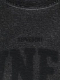 Represent Men's Melange Cotton Shirt Black