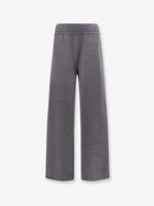 Rohe Women's Melange Knit Trousers Grey