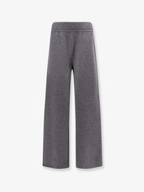 Rohe Women's Melange Knit Trousers Grey