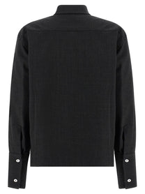 Thelatest Mélange Shirt Grey