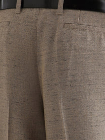 Dolce &amp; Gabbana Women's Tweed Effect Trousers Beige