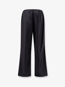 Rohe Women's Mèlange Virgin Wool Trousers Grey, view 2