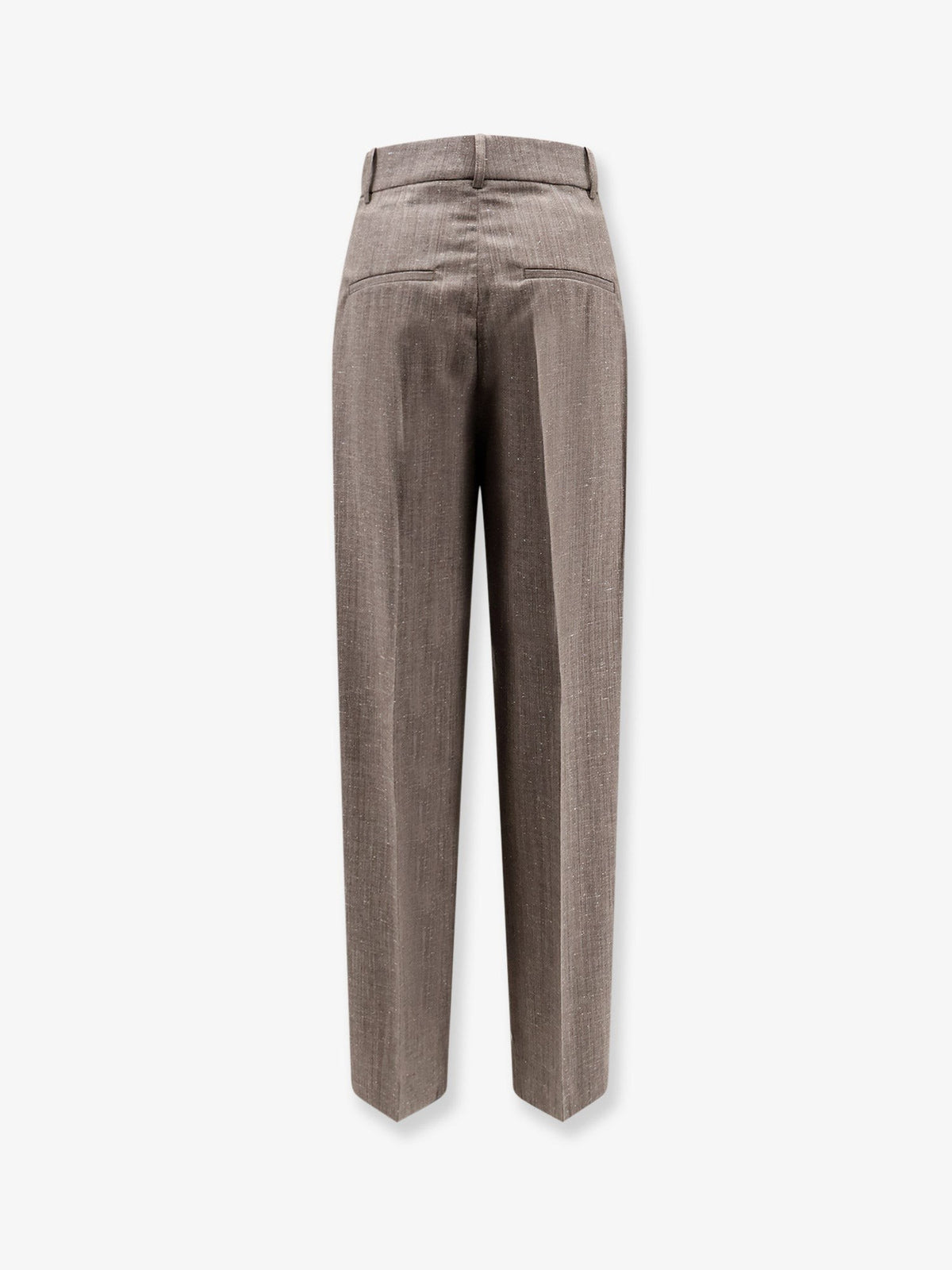 Rohe Women's Mélange Wool and Viscose Trousers EARTHSLUB, view 2