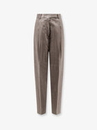 Rohe Women's Mélange Wool and Viscose Trousers EARTHSLUB