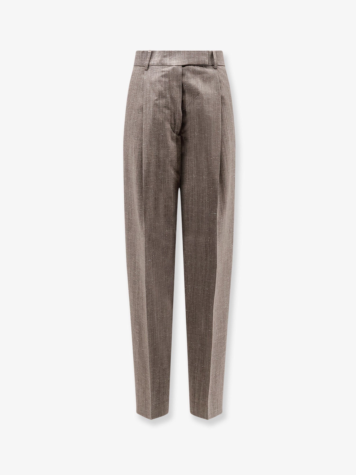 Rohe Women's Mélange Wool and Viscose Trousers EARTHSLUB