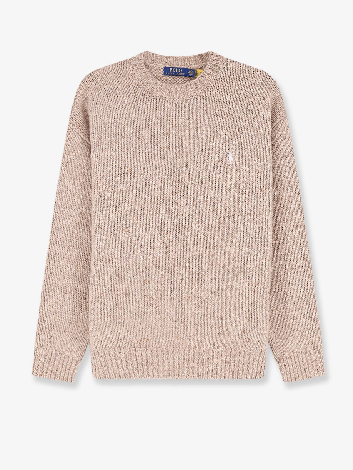 Polo Ralph Lauren Men's Melange Wool Blend Sweater Beige