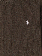 Polo Ralph Lauren Men's Melange Wool Blend Sweater Brown, view 3