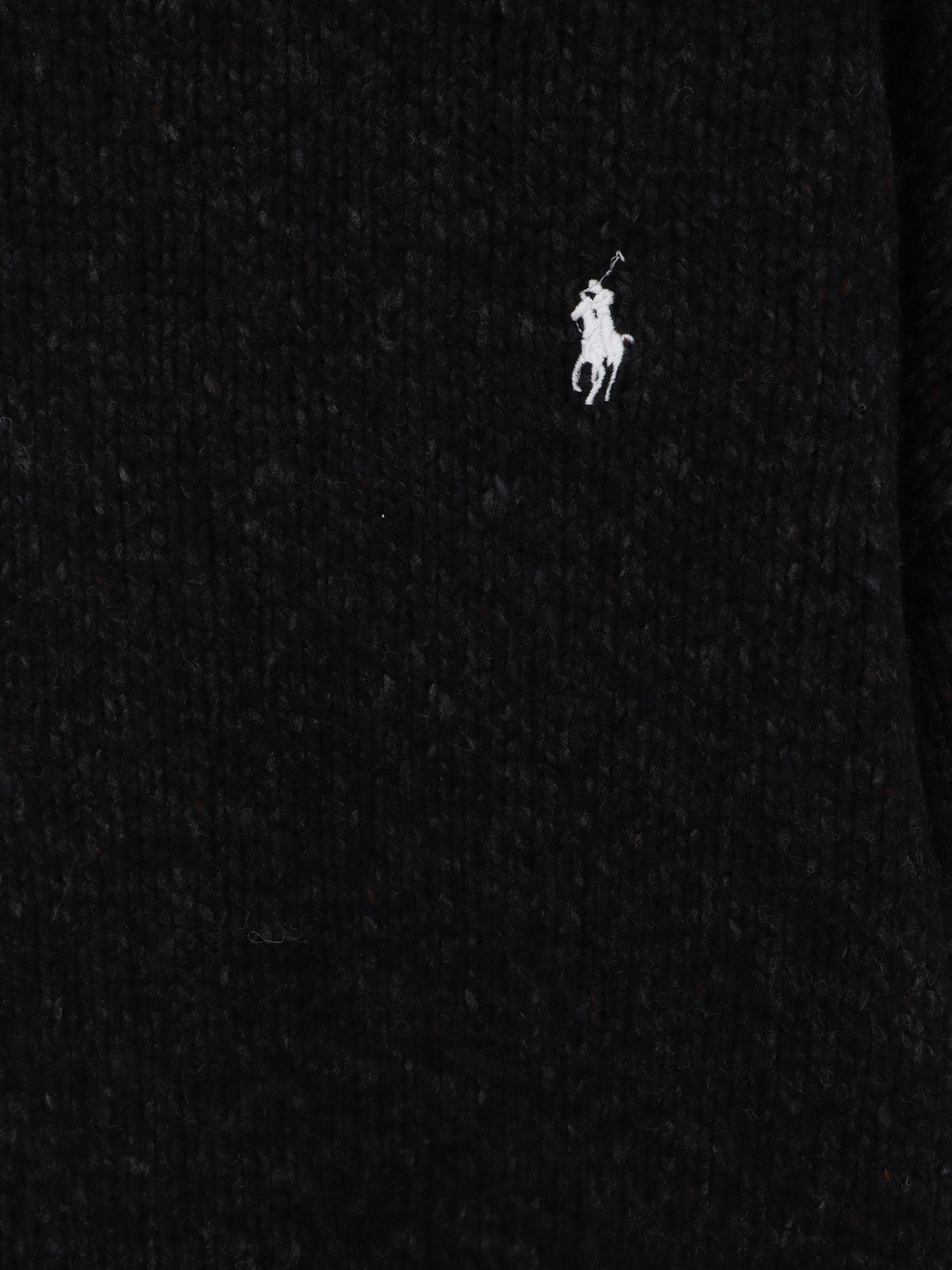 Polo Ralph Lauren Men's Melange Wool Blend Sweater Black