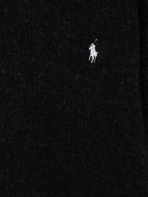 Polo Ralph Lauren Men's Melange Wool Blend Sweater Black