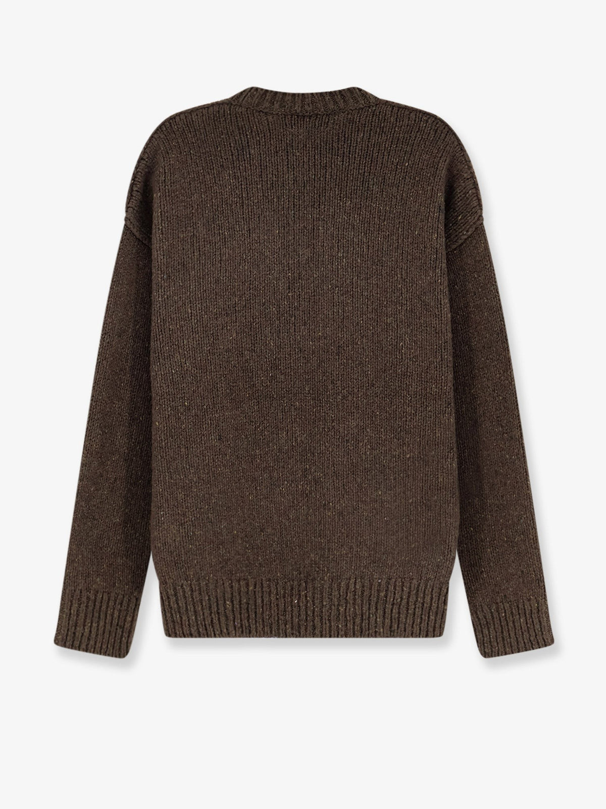 Polo Ralph Lauren Men's Melange Wool Blend Sweater Brown, view 2