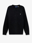 Polo Ralph Lauren Men's Melange Wool Blend Sweater Black