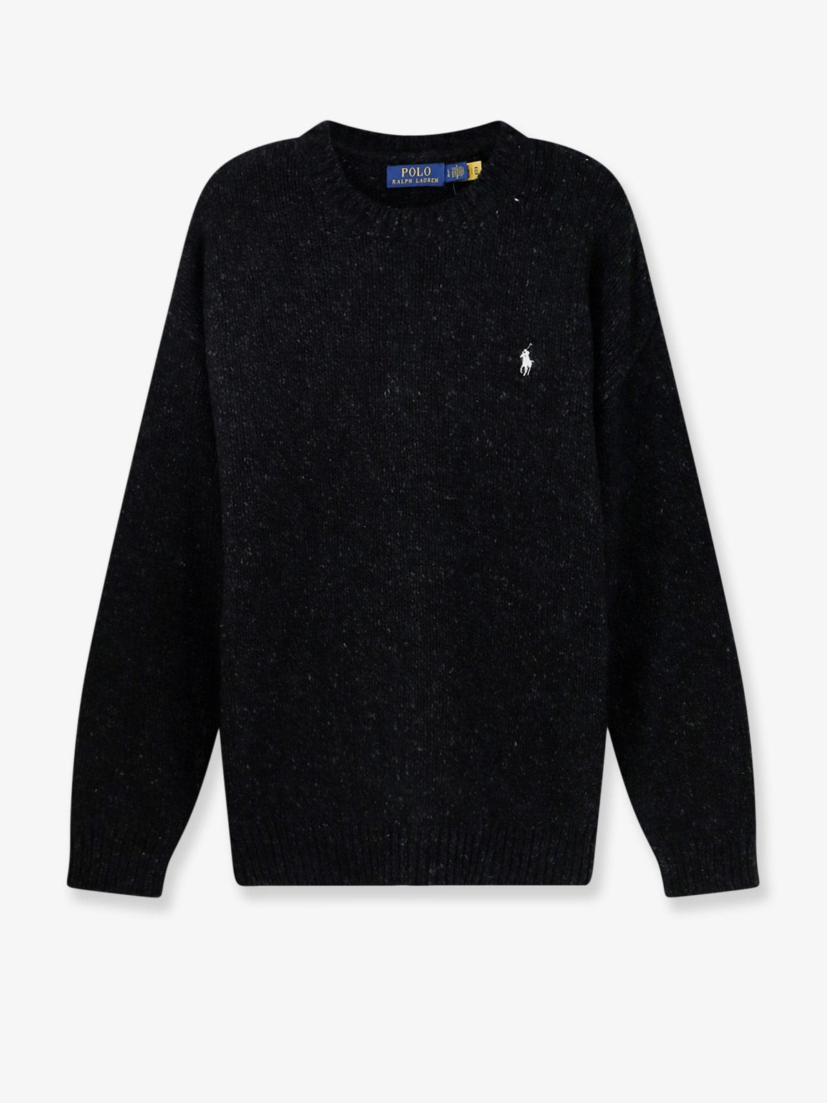 Polo Ralph Lauren Men's Melange Wool Blend Sweater Black
