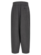 Ami Paris Men's Virgin Wool Trousers Grey, view 2