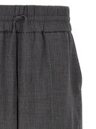 Ami Paris Men's Virgin Wool Trousers Grey, view 3