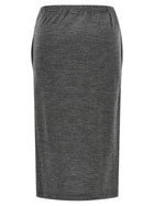 Junya Watanabe Mélange Wool Skirt Grey, view 2