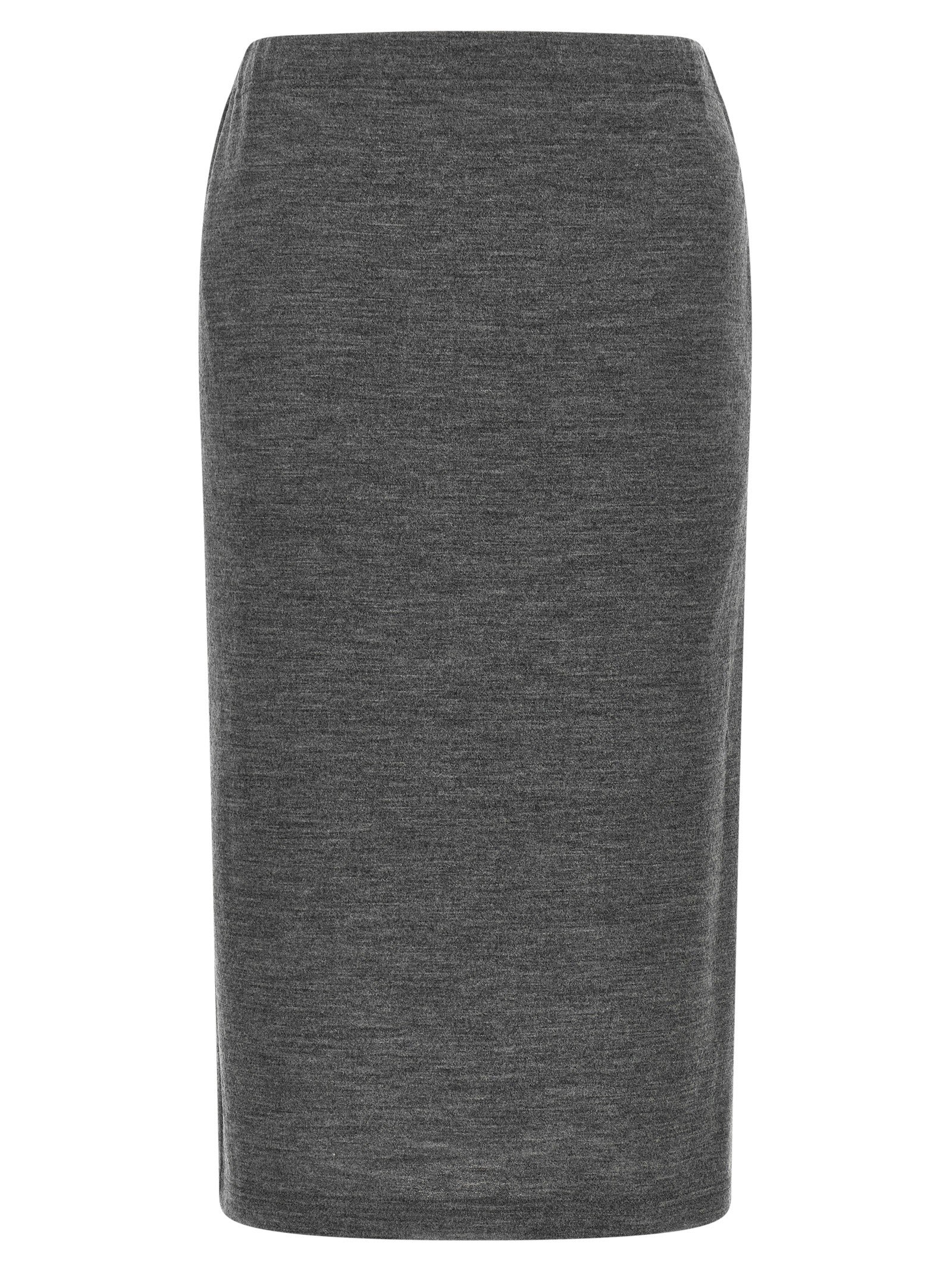 Junya Watanabe Mélange Wool Skirt Grey