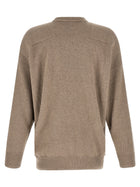 Jil Sander Mélange Wool Sweater Beige, view 2