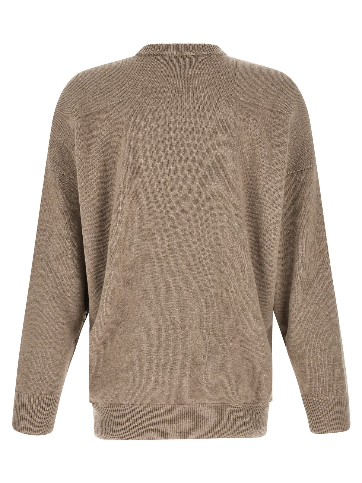 Jil Sander Mélange Wool Sweater Beige, view 2