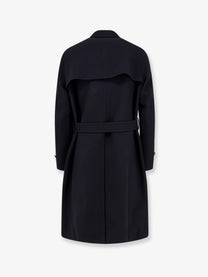 Hevò Men's Melendugno Wool Coat Black