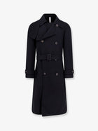 Hevò Men's Melendugno Wool Coat Black