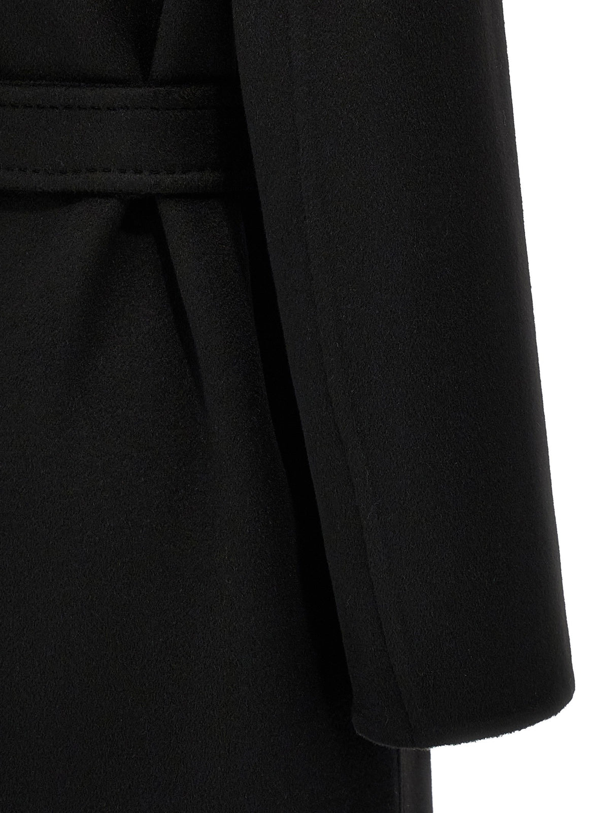 Max Mara Melinda Coat Black, view 4