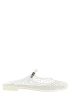 Tory Burch Mello Mary Jane Jelly Sabots White