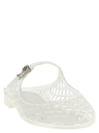 Tory Burch Mello Mary Jane Jelly Sabots White