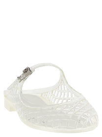 Tory Burch Mello Mary Jane Jelly Sabots White
