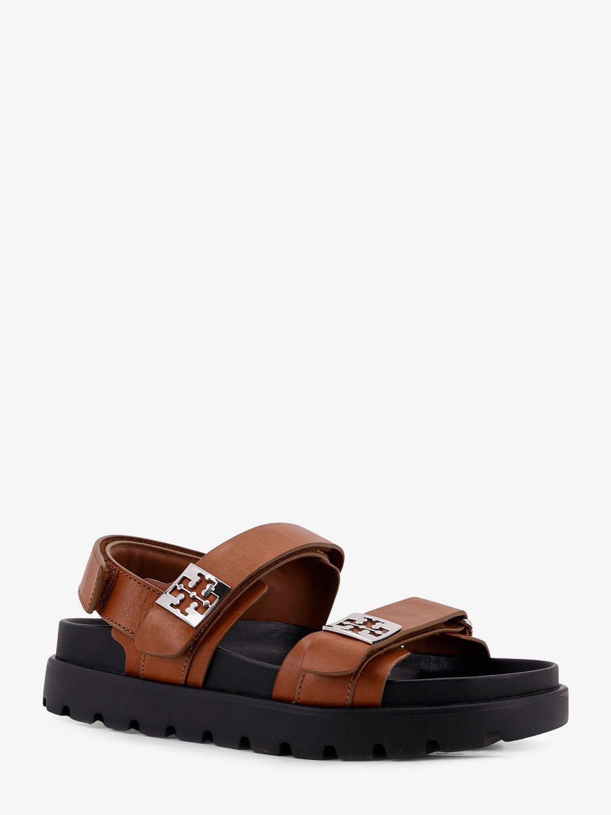Tory Burch Women's Mellow Low Leather Sandals Beige