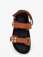 Tory Burch Women's Mellow Low Leather Sandals Beige