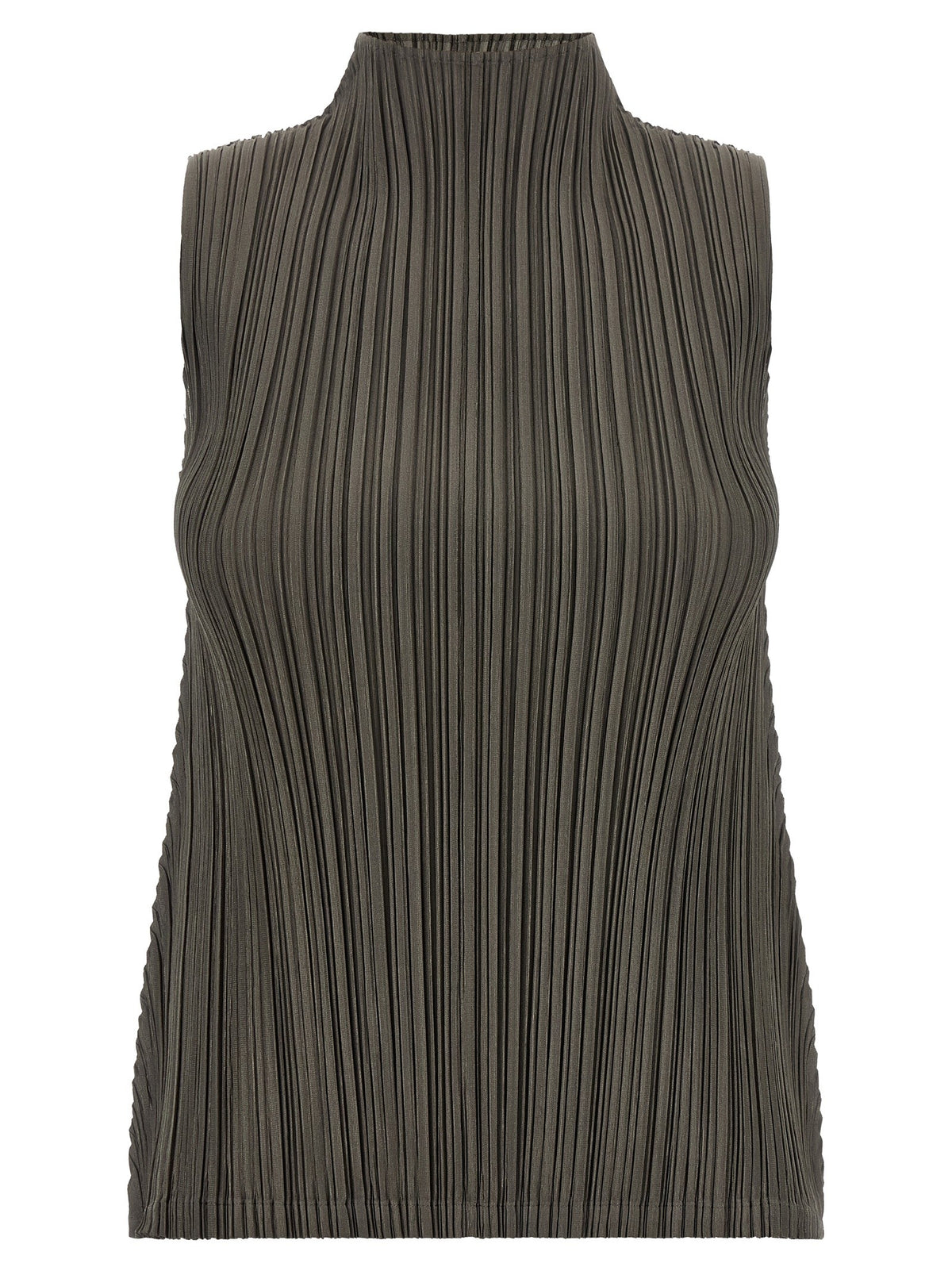Pleats Please Issey Miyake Mellow Pleats Blouse Green
