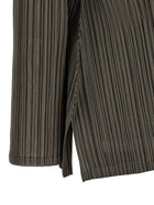 Pleats Please Issey Miyake Mellow Pleats Cardigan Green