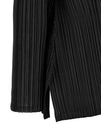 Pleats Please Issey Miyake Mellow Pleats Cardigan Black