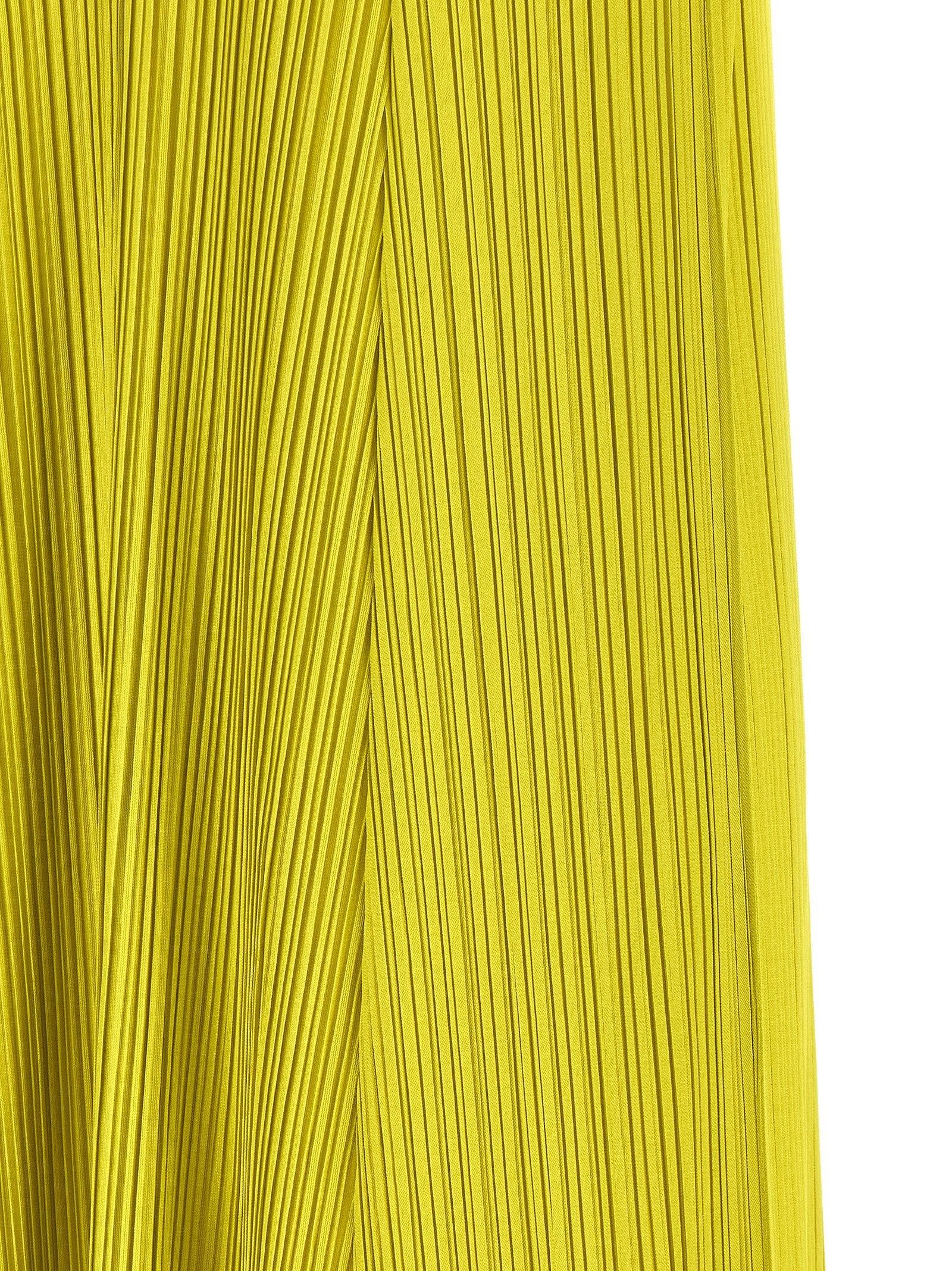 Pleats Please Issey Miyake Mellow Pleats Dress Green