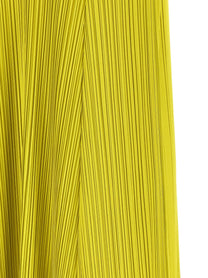 Pleats Please Issey Miyake Mellow Pleats Dress Green