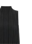 Pleats Please Issey Miyake Mellow Pleats Dress Black
