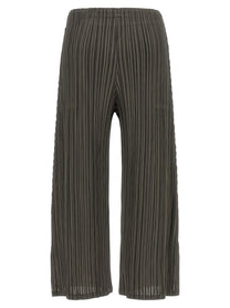 Pleats Please Issey Miyake Mellow Pleats Pants Grey