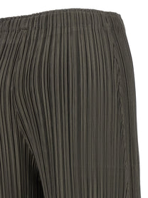 Pleats Please Issey Miyake Mellow Pleats Pants Grey