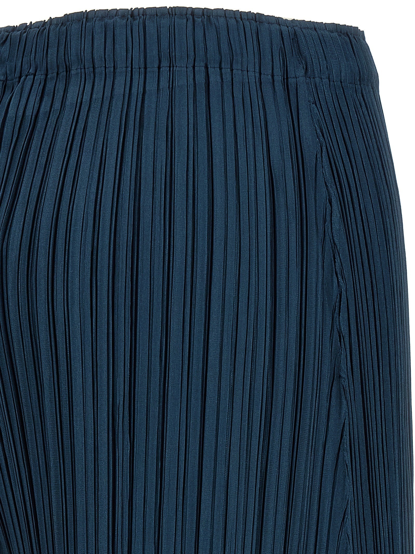 Pleats Please Issey Miyake Mellow Pleats Pants Blue