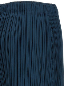 Pleats Please Issey Miyake Mellow Pleats Pants Blue