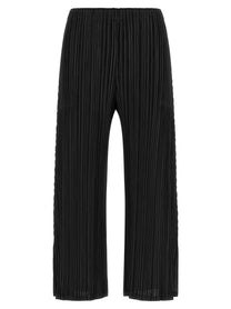 Pleats Please Issey Miyake Mellow Pleats Pants Black