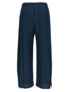 Pleats Please Issey Miyake Mellow Pleats Pants Blue, view 2