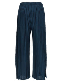 Pleats Please Issey Miyake Mellow Pleats Pants Blue