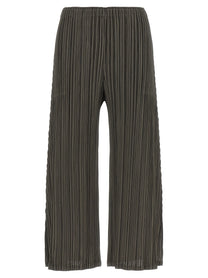 Pleats Please Issey Miyake Mellow Pleats Pants Grey