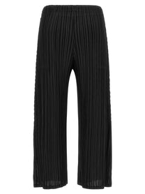 Pleats Please Issey Miyake Mellow Pleats Pants Black